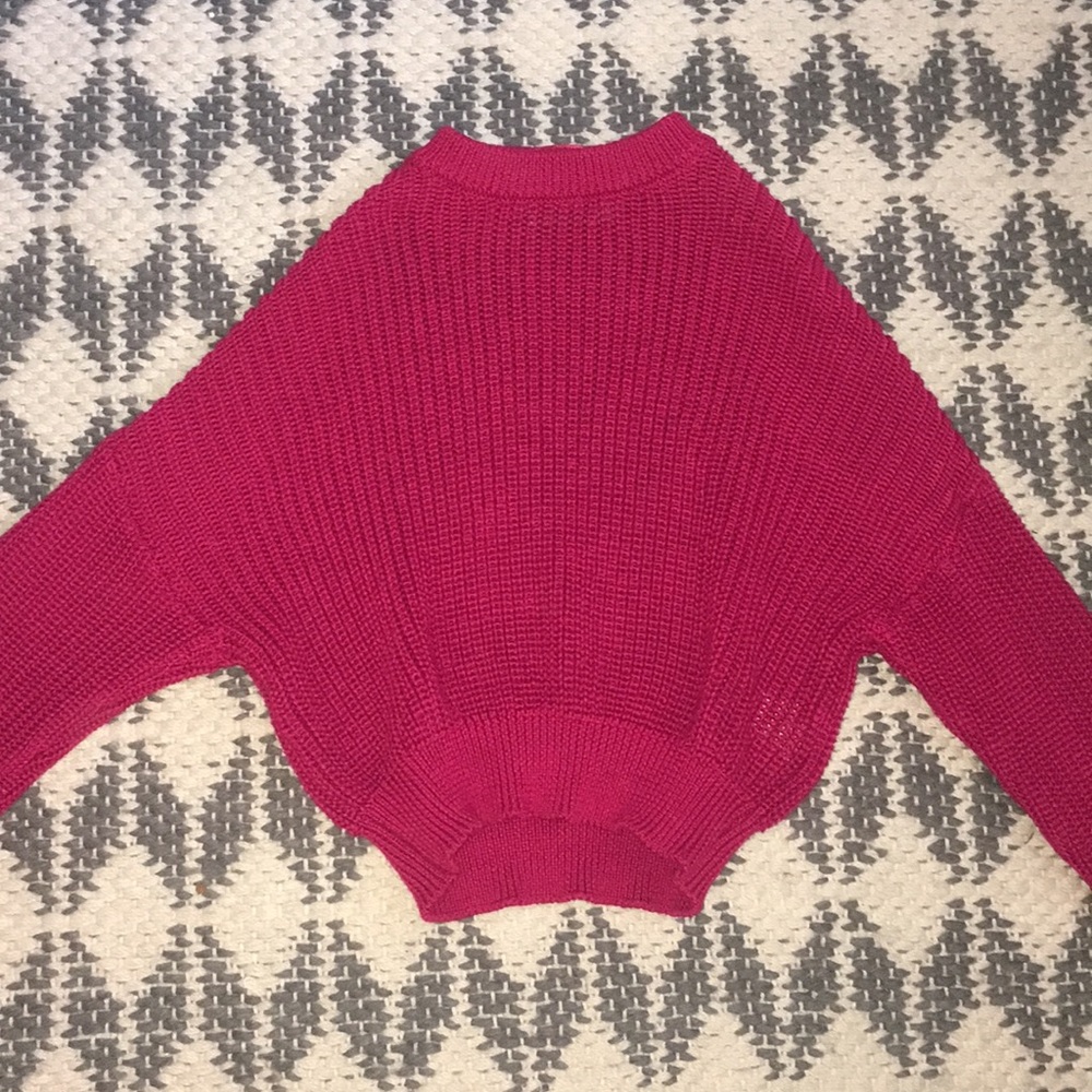 Crop sweater
